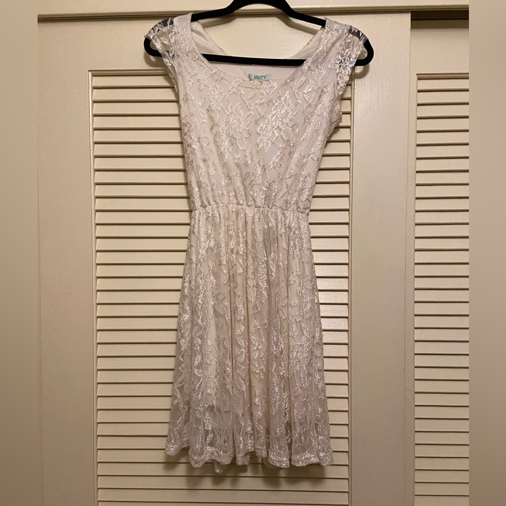 White Short Summer Dress